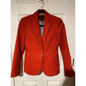 J. Crew 100% Cotton Campbell Blazer Women’s Size: 0